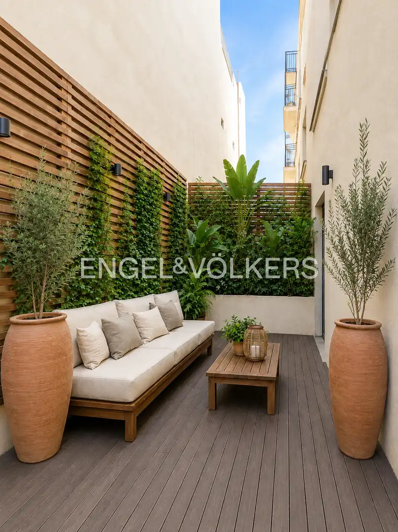 Terrassa de Dúplex en venda en Madrid amb Aire condicionat, Calefacció i Jardí privat