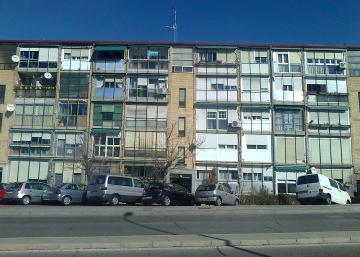 Exterior view of Flat for sale in  Madrid Capital  with Heating and Terrace