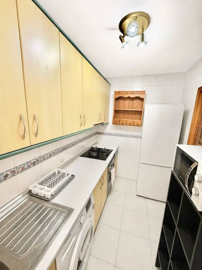 Kitchen of Apartments for rent in Los Alcázares  with Heating, Terrace and Furnished