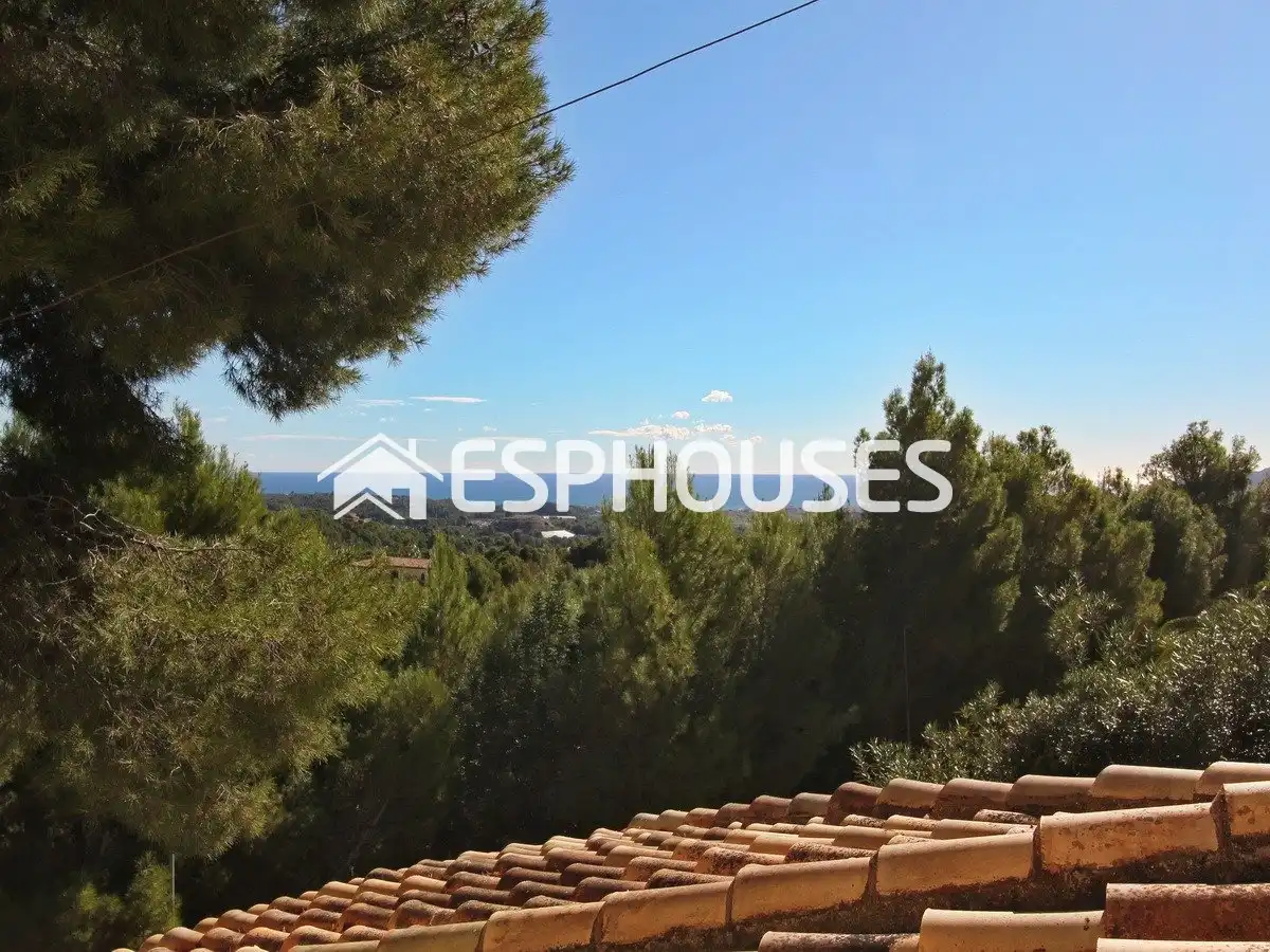Exterior view of Houses for sale in Altea  with Air Conditioner, Swimming Pool and Furnished