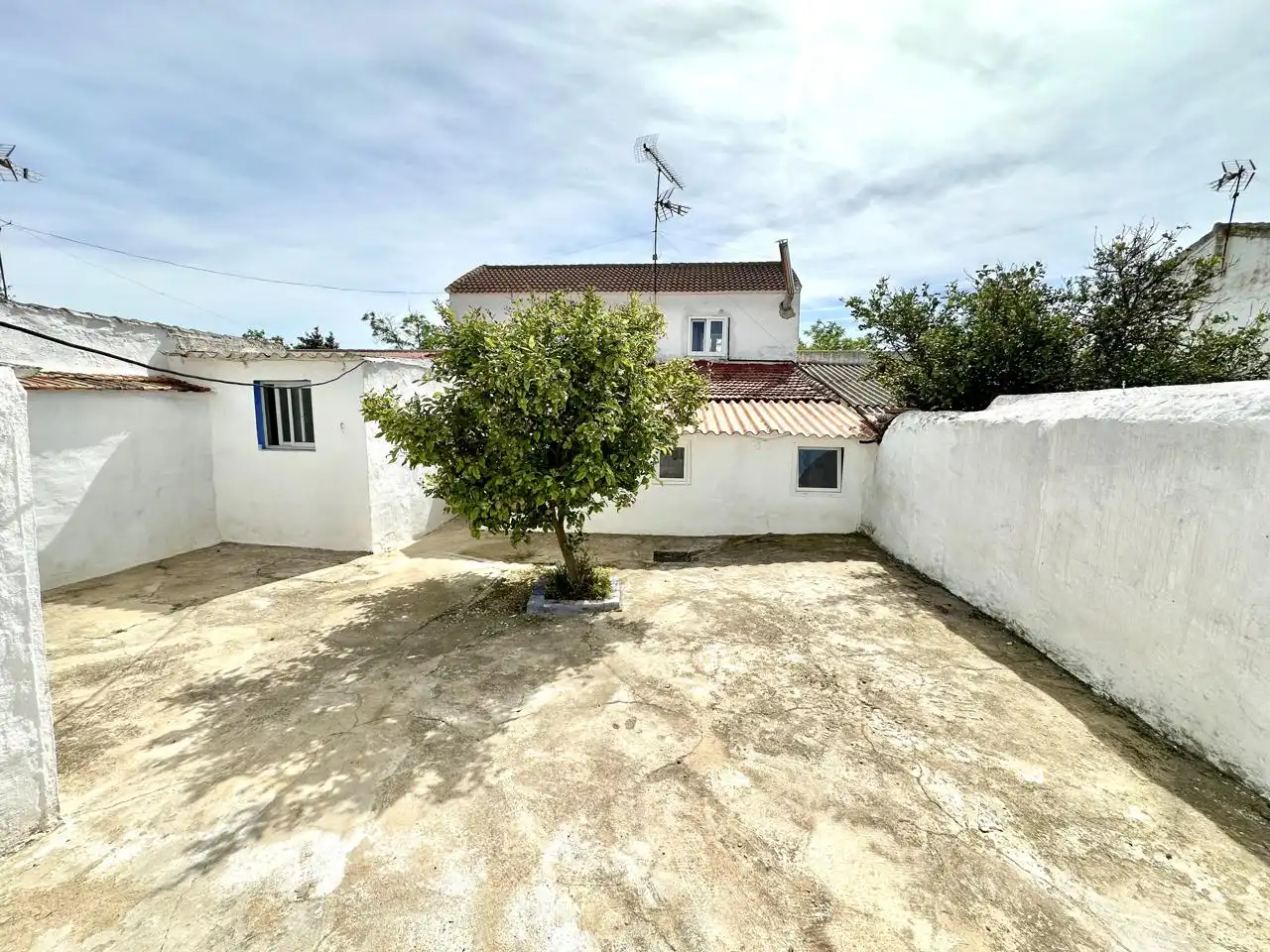 Vista exterior de Casa o chalet en venta en Antequera con Aire acondicionado, Jardín privado y Parquet