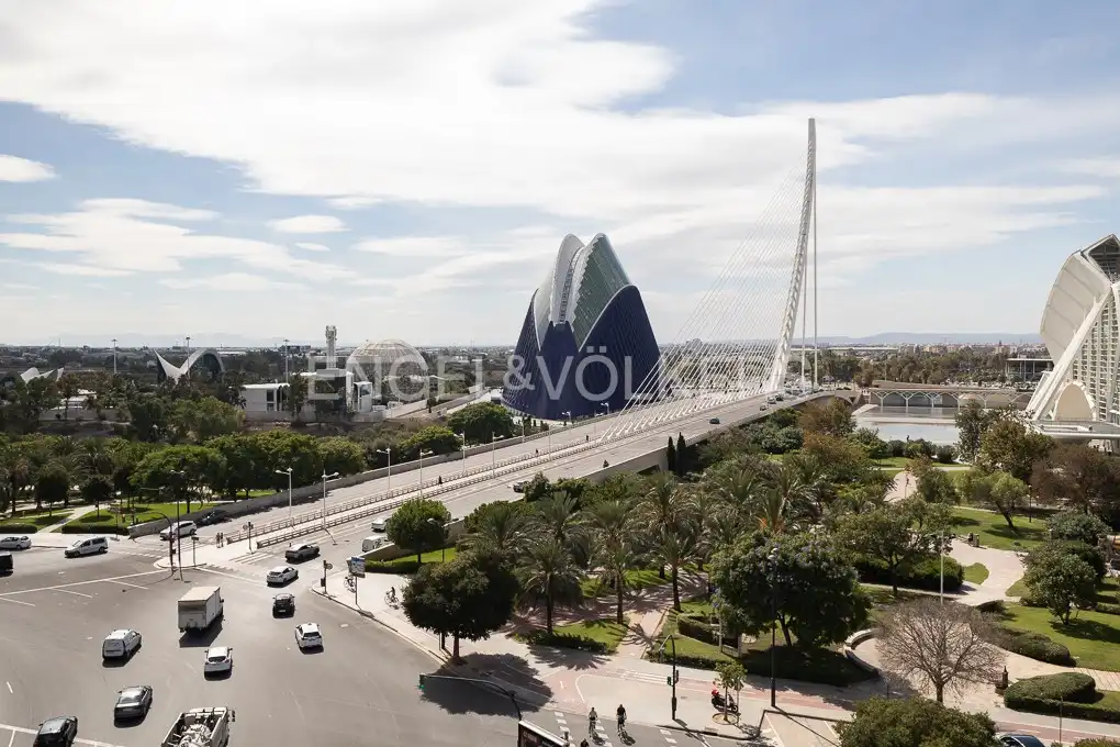 Vista exterior de Pis de lloguer en Valencia amb Aire condicionat, Calefacció i Terrassa