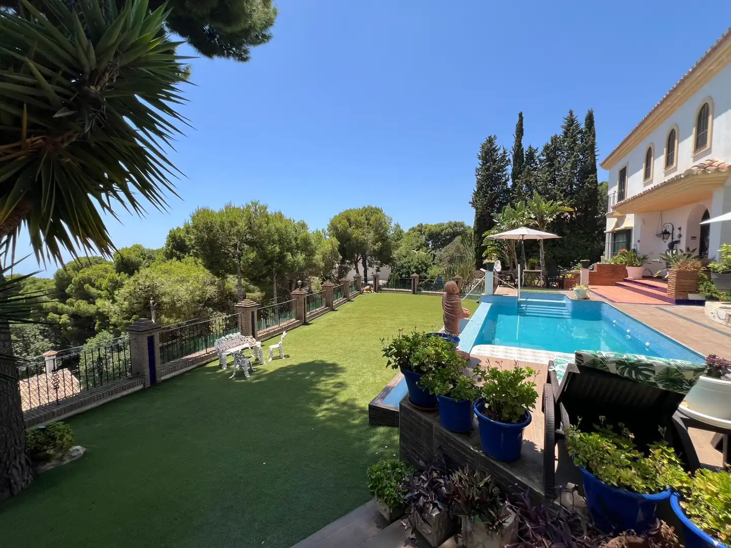 Garden of Houses for sale in Málaga  with Air Conditioner, Heating and Private garden