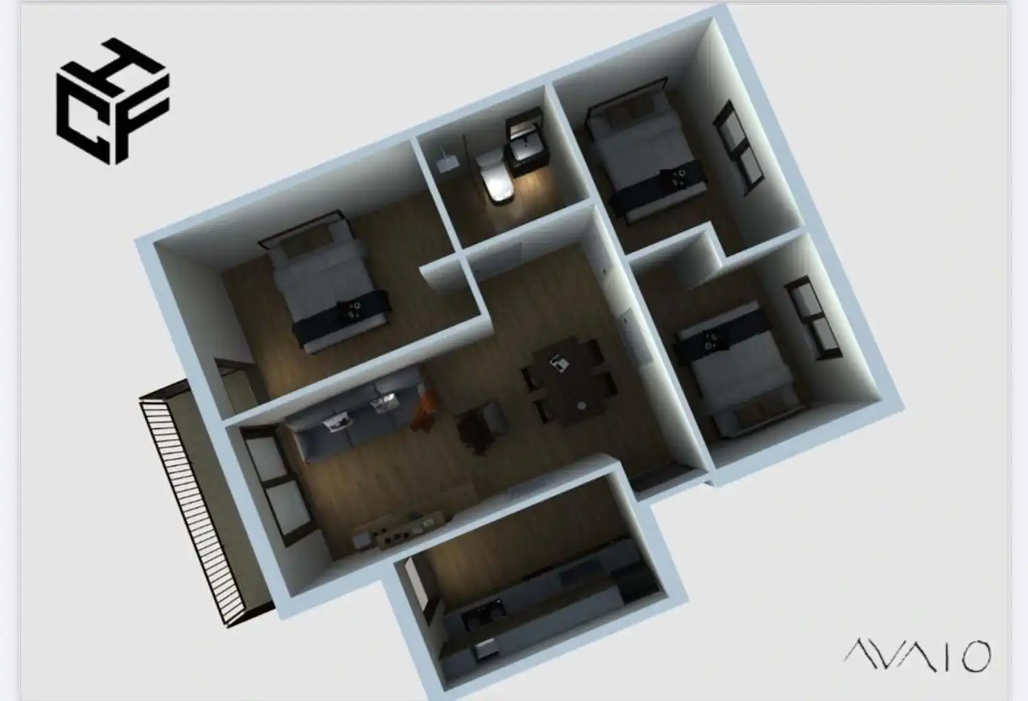 Flat for sale in Algeciras