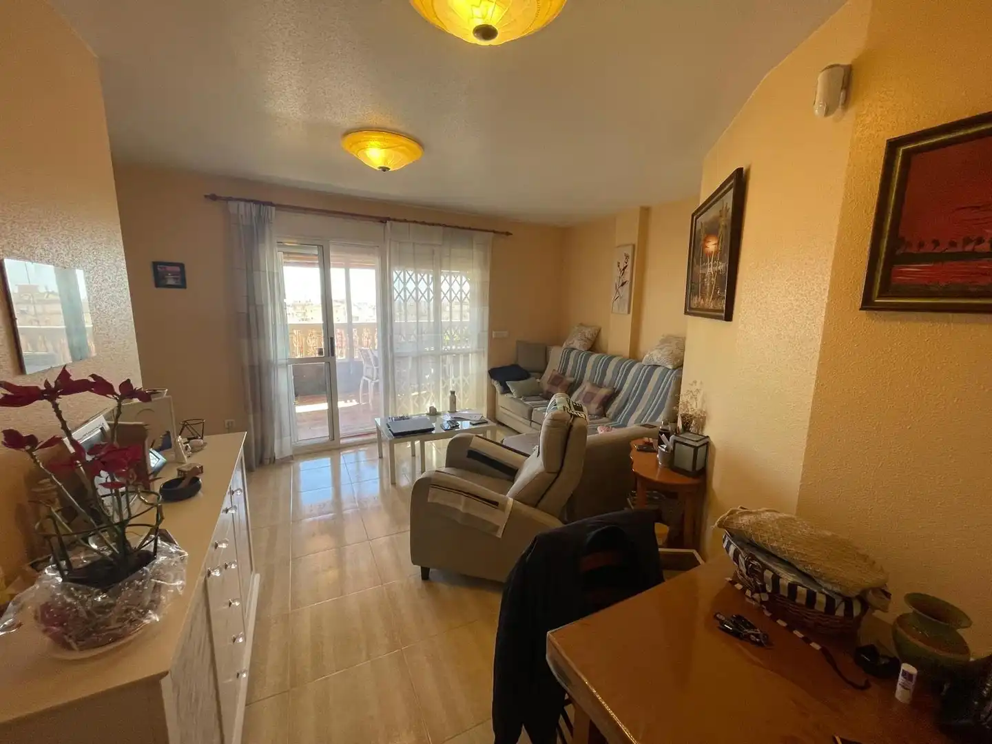 Sala d'estar de Dúplex en venda en Águilas amb Terrassa, Traster i Moblat