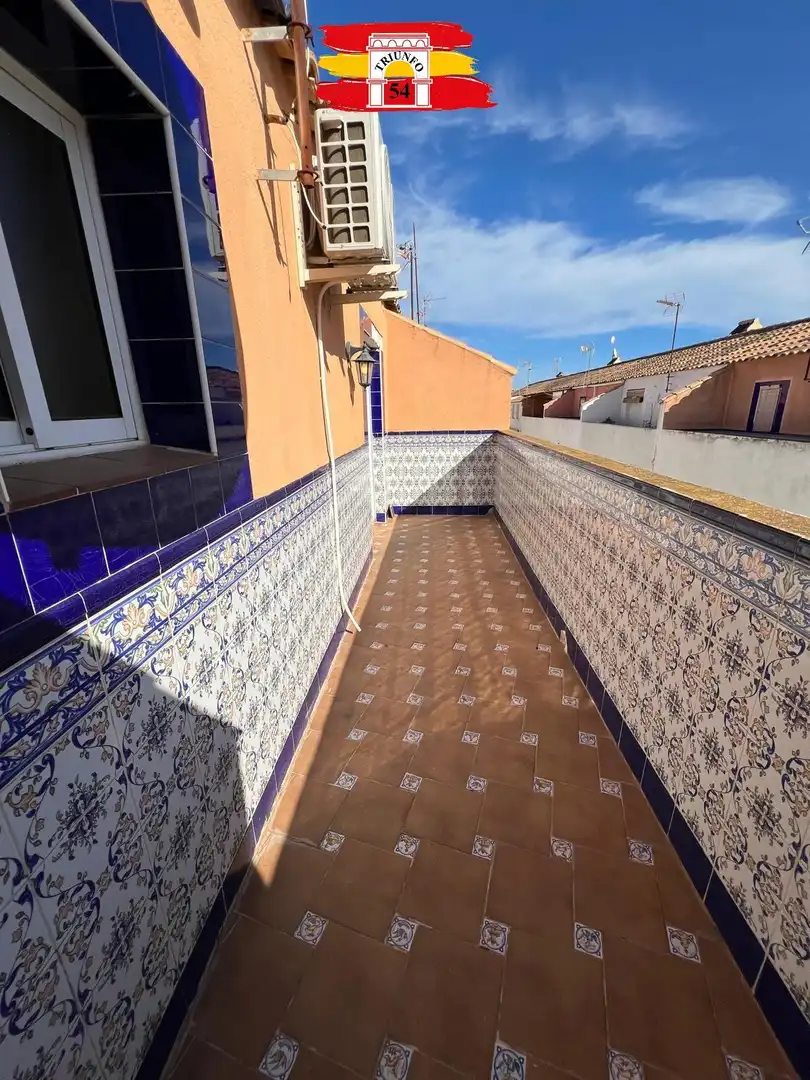 Terraza de Piso en venta en Pilar de la Horadada con Terraza, Trastero y Amueblado
