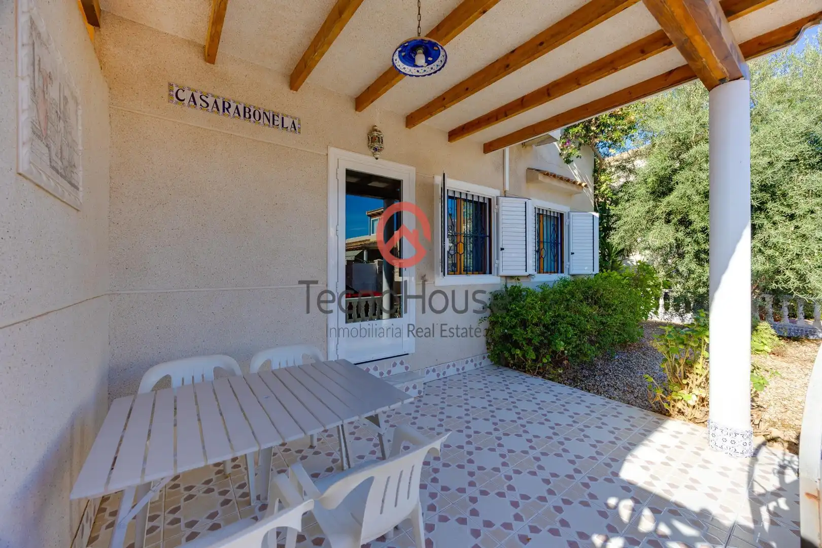 Terraza de Casa adosada en venta en Orihuela con Aire acondicionado, Jardín privado y Amueblado