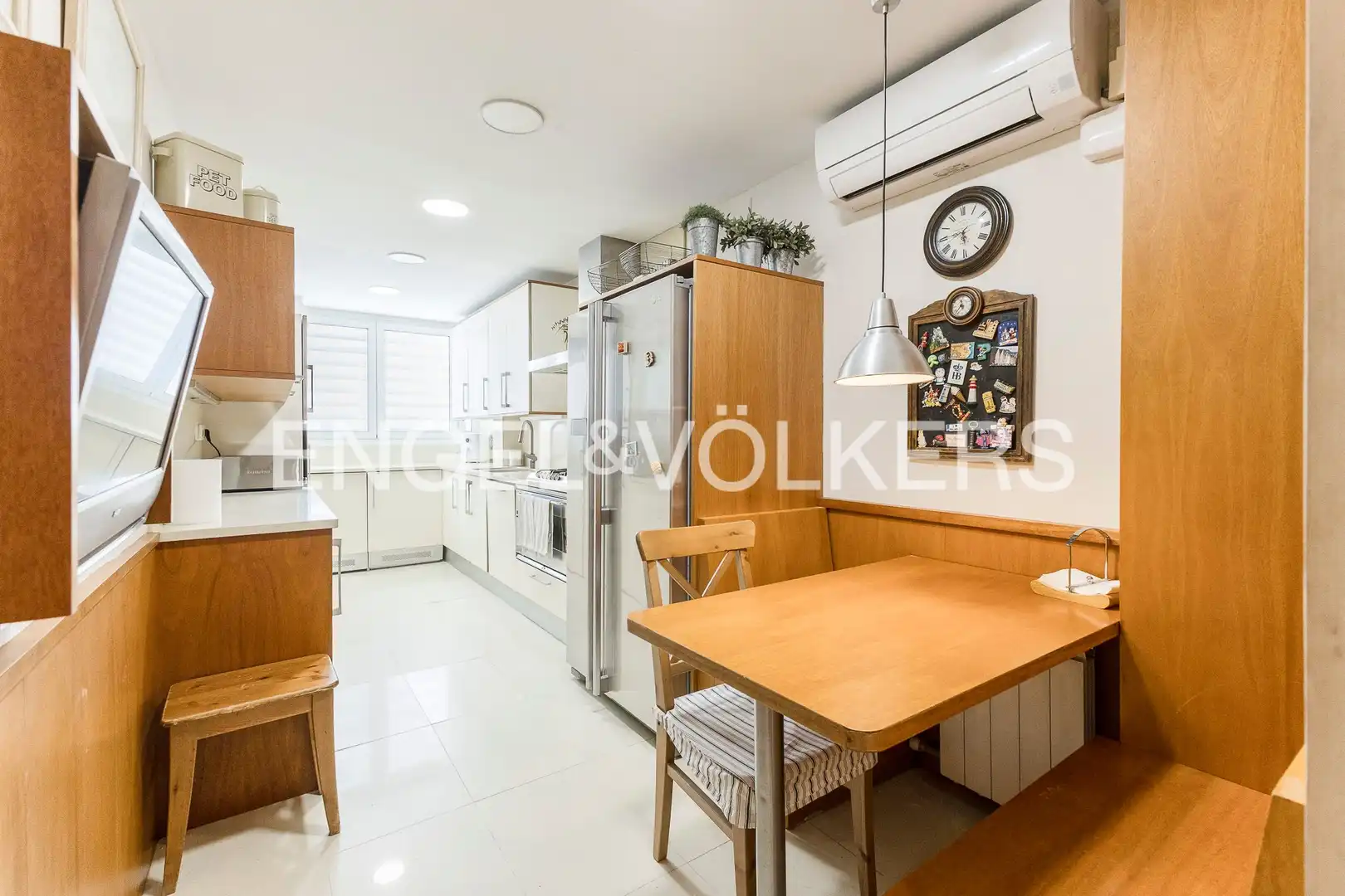 Kitchen of Flat for sale in Barcelona  with Air Conditioner, Heating and Furnished