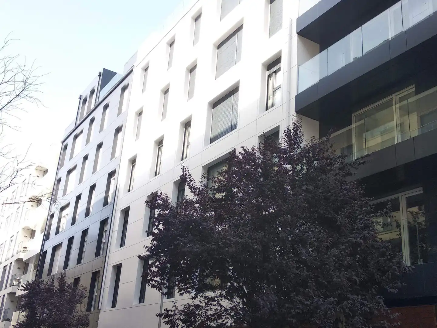 Vista exterior de Pis en venda en Pontevedra Capital  amb Calefacció, Terrassa i Traster