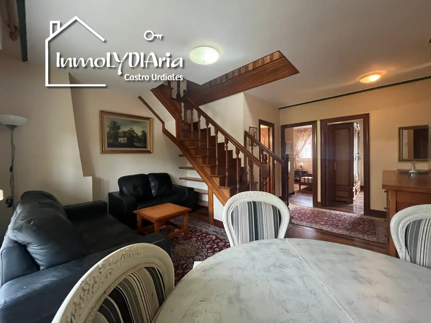 Living room of Flat for sale in Castro-Urdiales  with Heating, Parquet flooring and Terrace