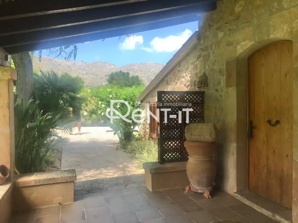 Jardín de Casa o chalet en venta en Pollença con Aire acondicionado, Calefacción y Terraza