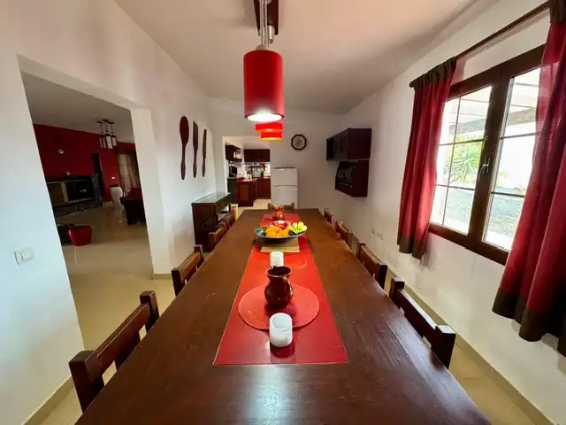 Comedor de Casa o chalet en venta en Antigua con Jardín privado, Terraza y Piscina