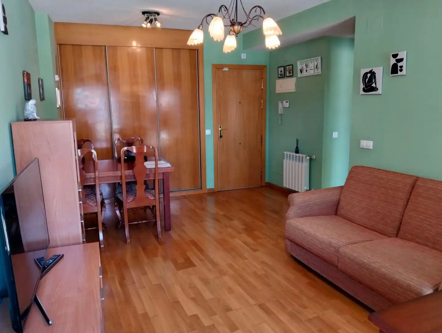 Sala de estar de Piso en venta en Aranjuez con Aire acondicionado, Calefacción y Jardín privado
