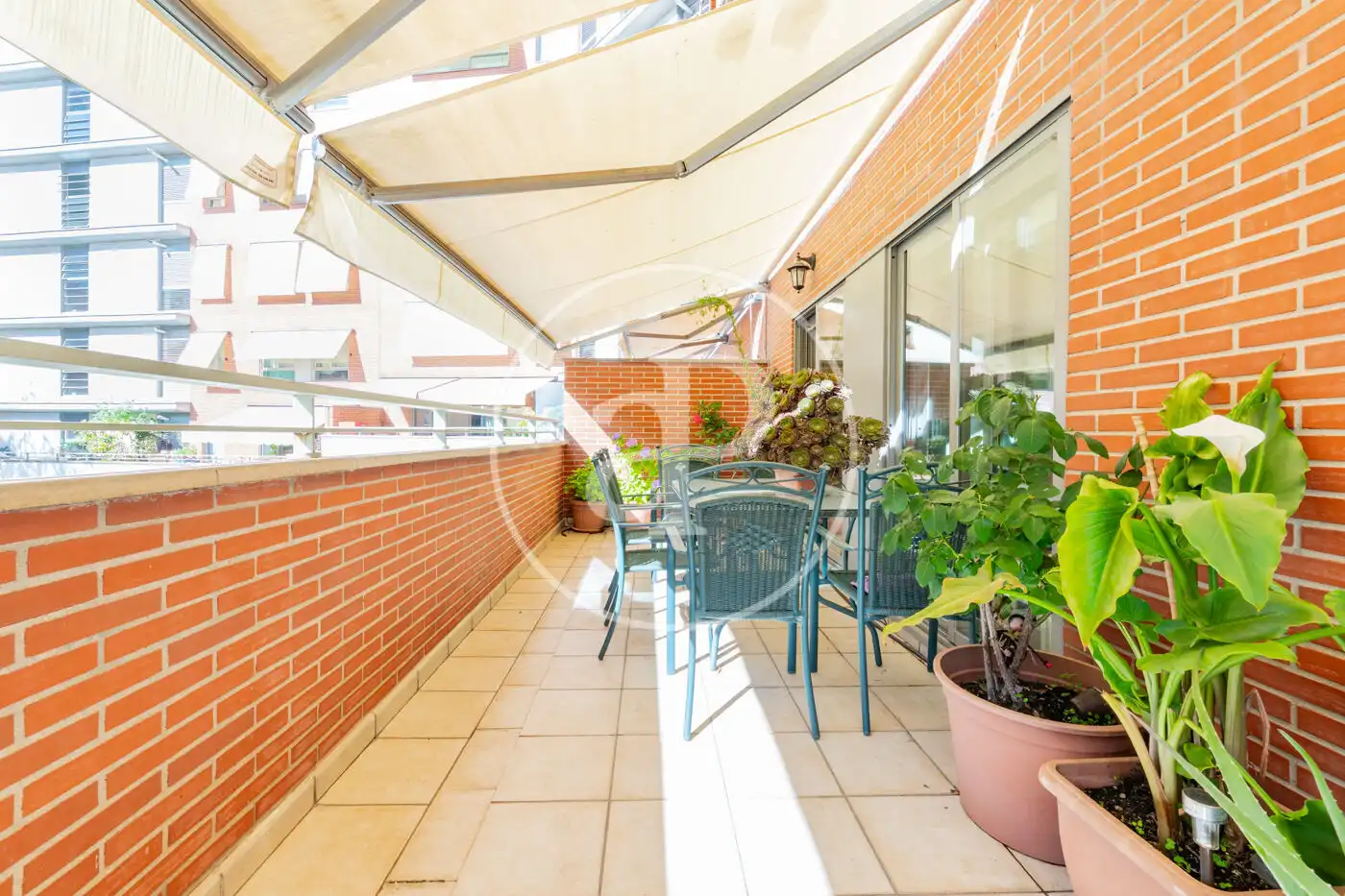 Terrace of Flat for sale in Madrid  with Heating, Private garden and Terrace