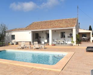 Piscina de Casa o xalet en venda en Elche / Elx amb Aire condicionat, Calefacció i Jardí privat