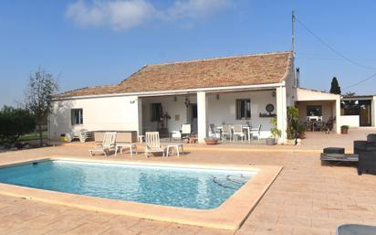 Swimming pool of House or chalet for sale in Elche / Elx  with Air Conditioner, Heating and Private garden