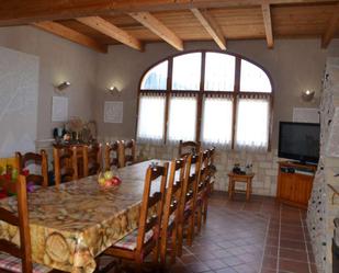 Esszimmer von Haus oder Chalet zum verkauf in Torrecilla de Alcañiz mit Klimaanlage, Terrasse und Schwimmbad