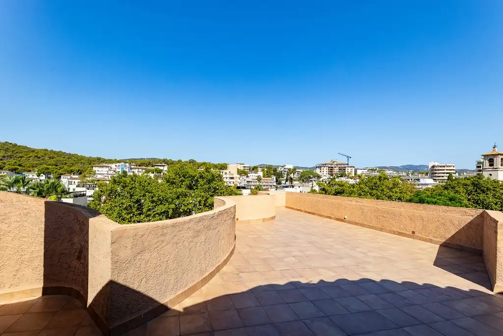 Terrace of Attic for rent in  Palma de Mallorca  with Air Conditioner, Heating and Terrace