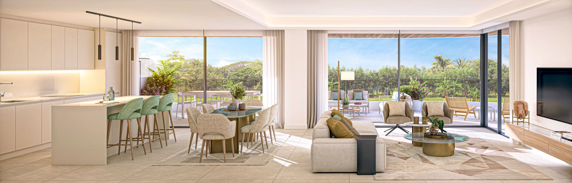 Living room of Apartment for sale in Estepona  with Air Conditioner, Terrace and Storage room