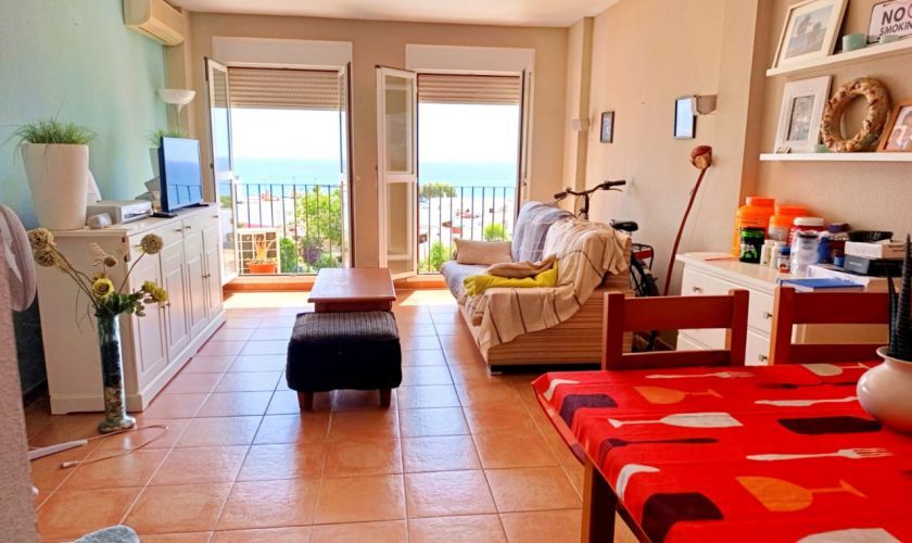 Living room of Flat for sale in Carboneras  with Air Conditioner, Storage room and Furnished
