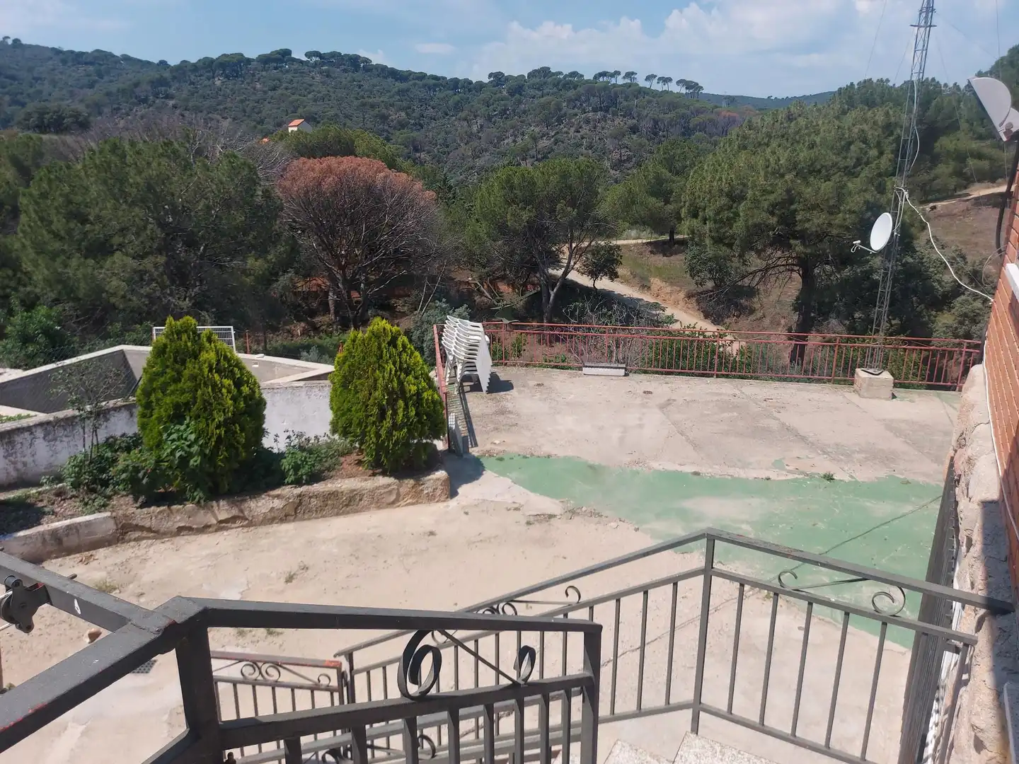 Jardín de Casa o chalet en venta en Navas del Rey con Aire acondicionado, Calefacción y Jardín privado