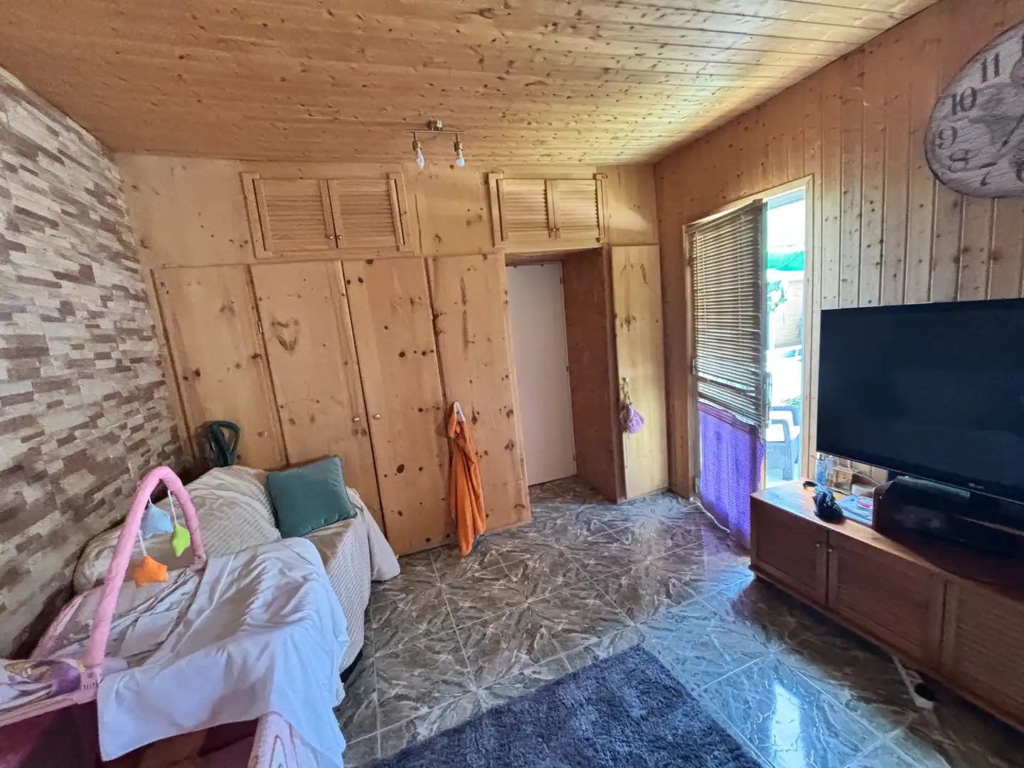 Sala de estar de Casa adosada en venta en La Victoria de Acentejo con Jardín privado, Terraza y Trastero