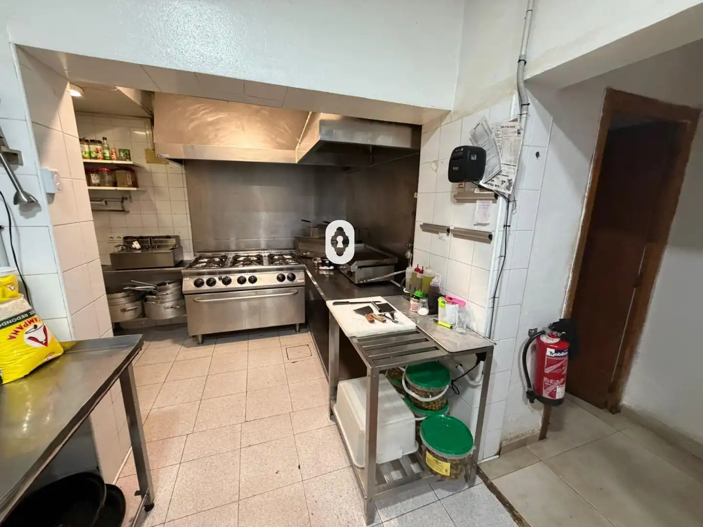 Cuina de Local de lloguer en Inca amb Aire condicionat
