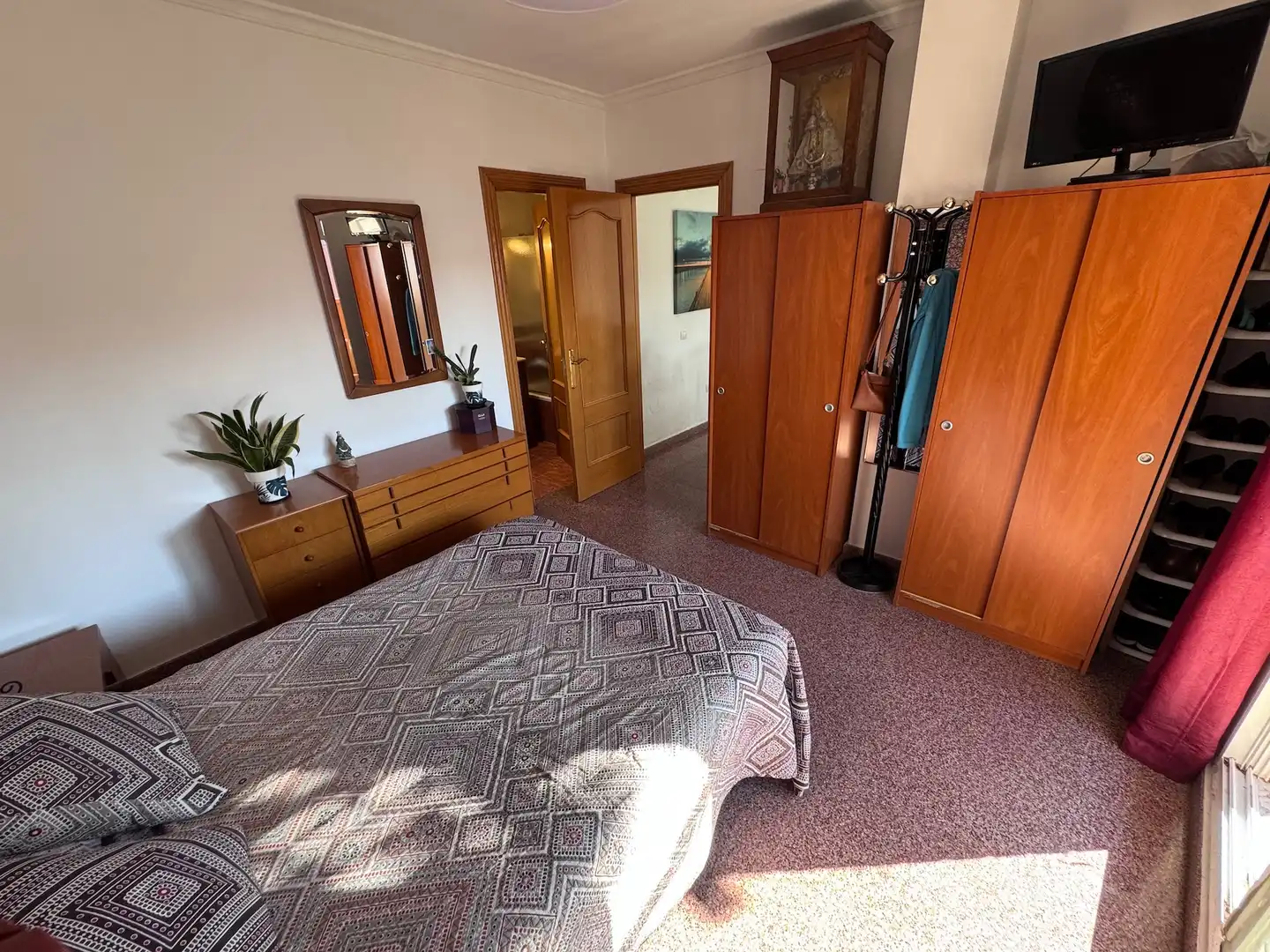 Schlafzimmer von Einfamilien-Reihenhaus zum Verkauf in Villena mit Heizung, Terrasse und Abstellraum