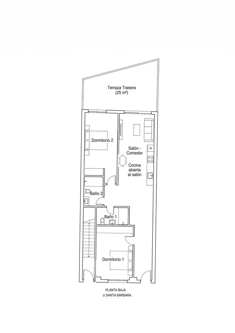 Appartamento in vendita a Calle de Santa Bárbara, imagen 15