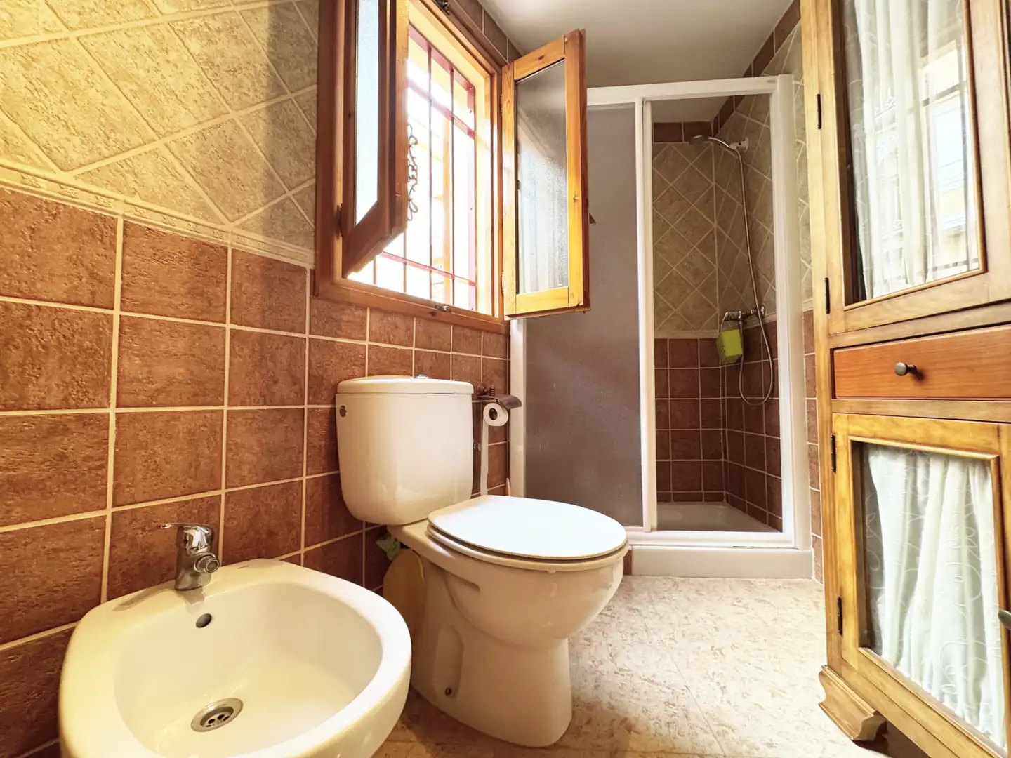 Bathroom of Ground floor for sale in Los Alcázares  with Air Conditioner, Terrace and Furnished