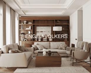 Sala d'estar de Apartament en venda en  Madrid Capital amb Aire condicionat, Calefacció i Parquet