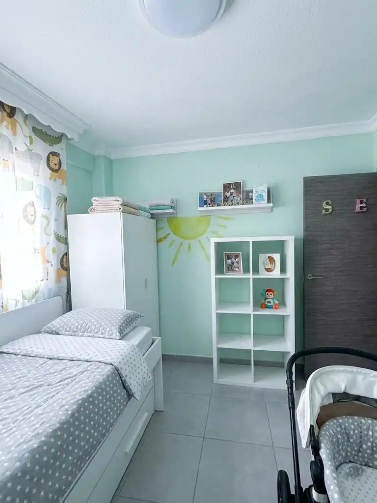 Bedroom of Flat for sale in Málaga  with Terrace, Furnished and Balcony