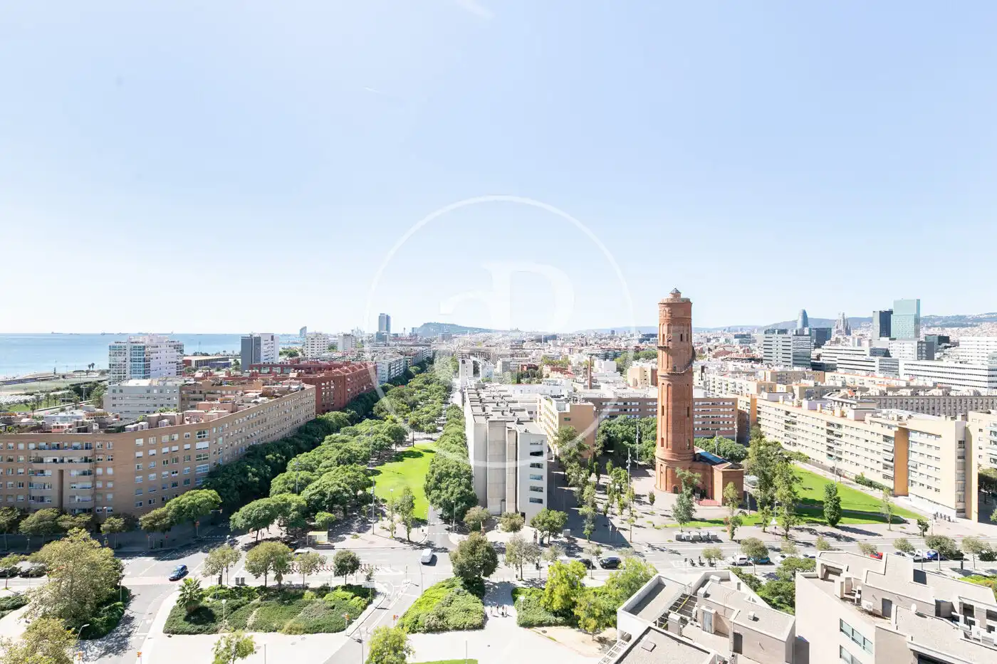 Vista exterior de Piso en venta en Barcelona con Aire acondicionado, Calefacción y Jardín privado