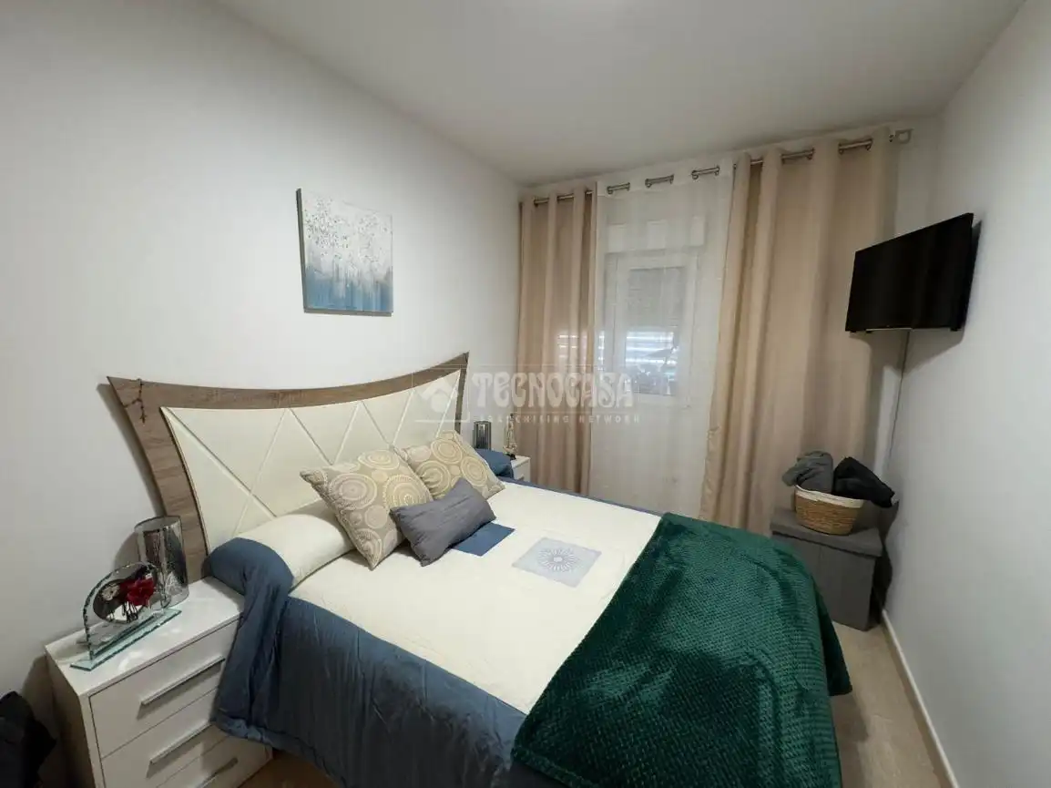 Schlafzimmer von Wohnung zum Verkauf in Villafranca de los Barros mit Klimaanlage, Heizung und Terrasse