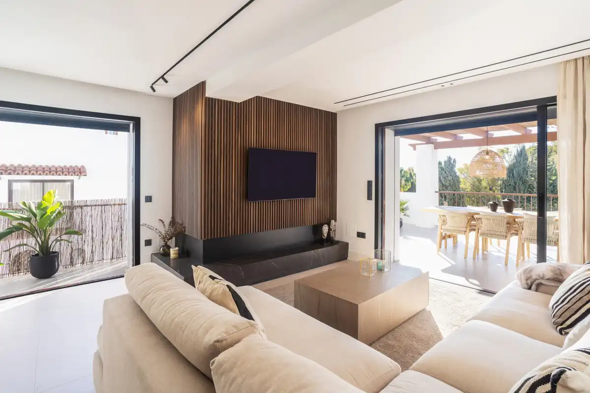 Apartament amb piscina en venda a Milla de Oro