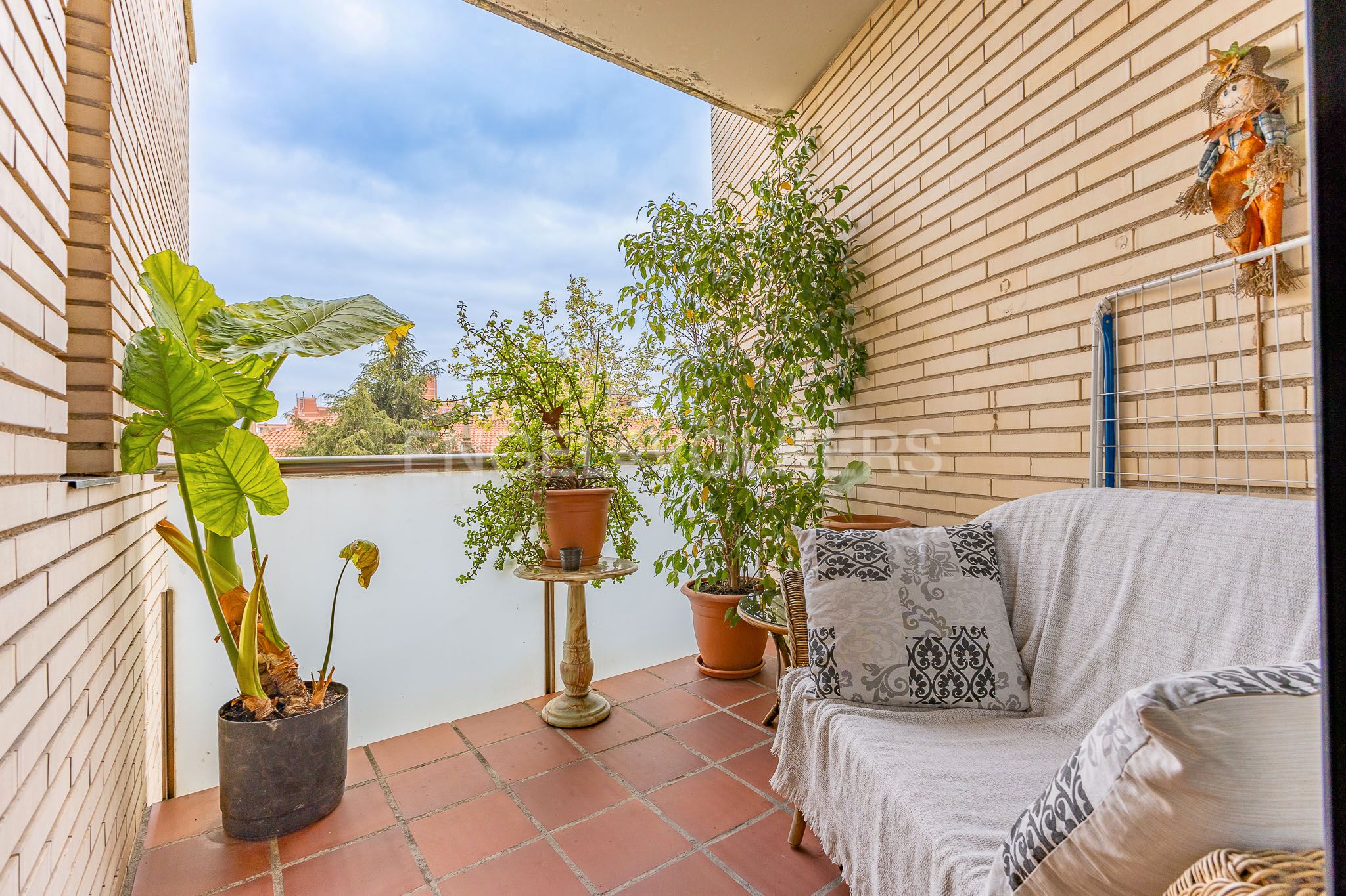 Balcony of Duplex for sale in Sabadell  with Heating, Terrace and Storage room