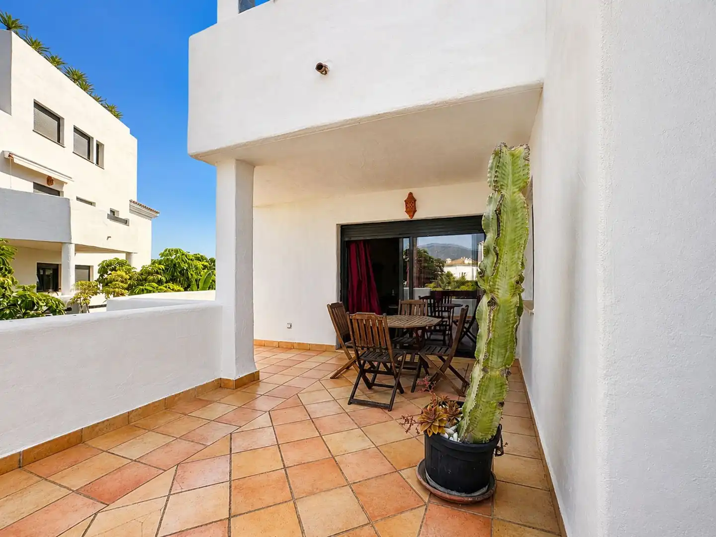 Terrace of Apartments for sale in Estepona  with Air Conditioner, Terrace and Furnished