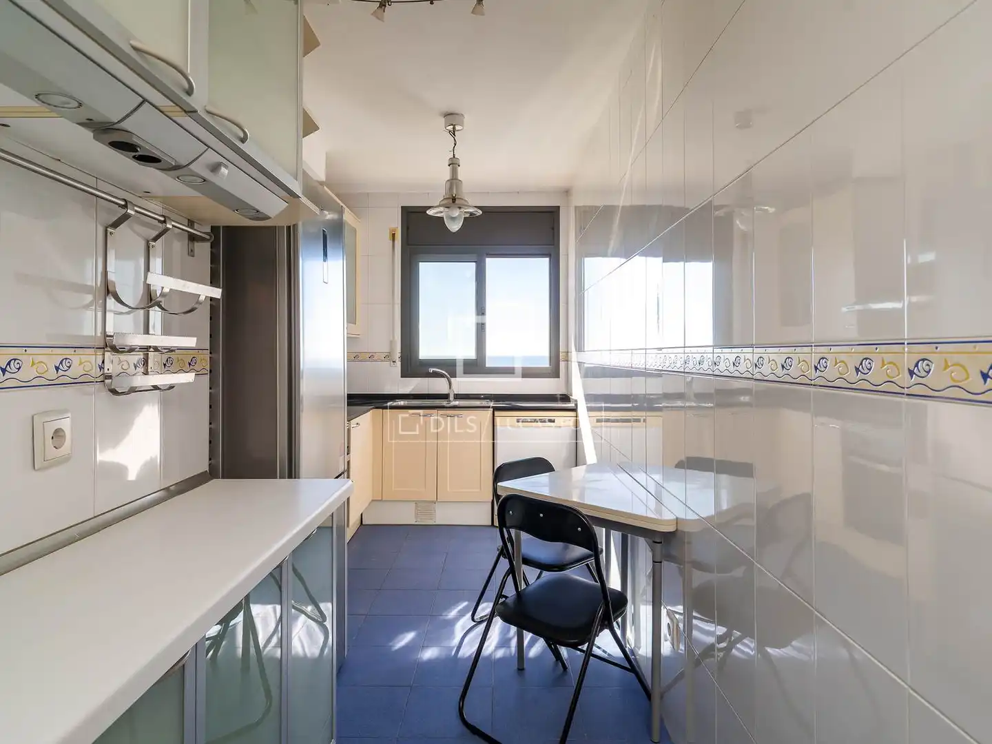 Cocina de Piso de alquiler en Barcelona con Aire acondicionado, Calefacción y Amueblado