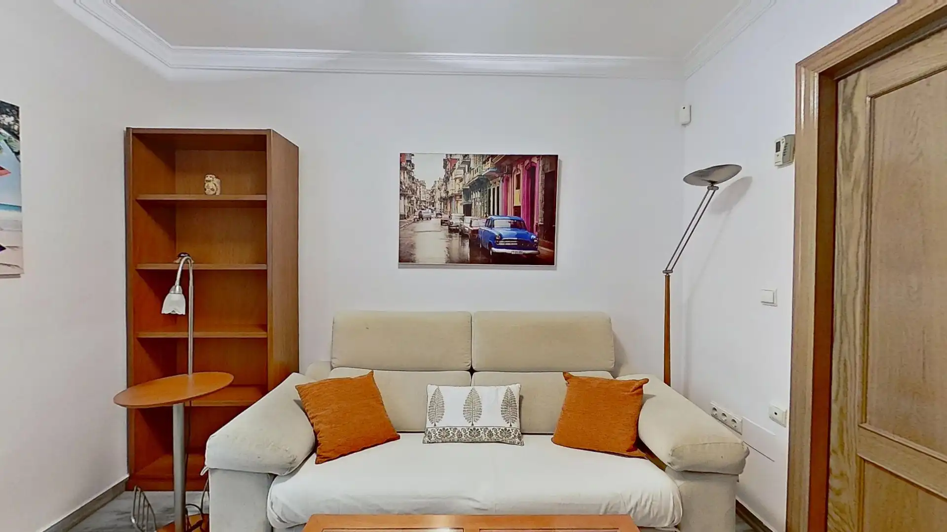 Living room of Flat for sale in Málaga  with Terrace and Storage room