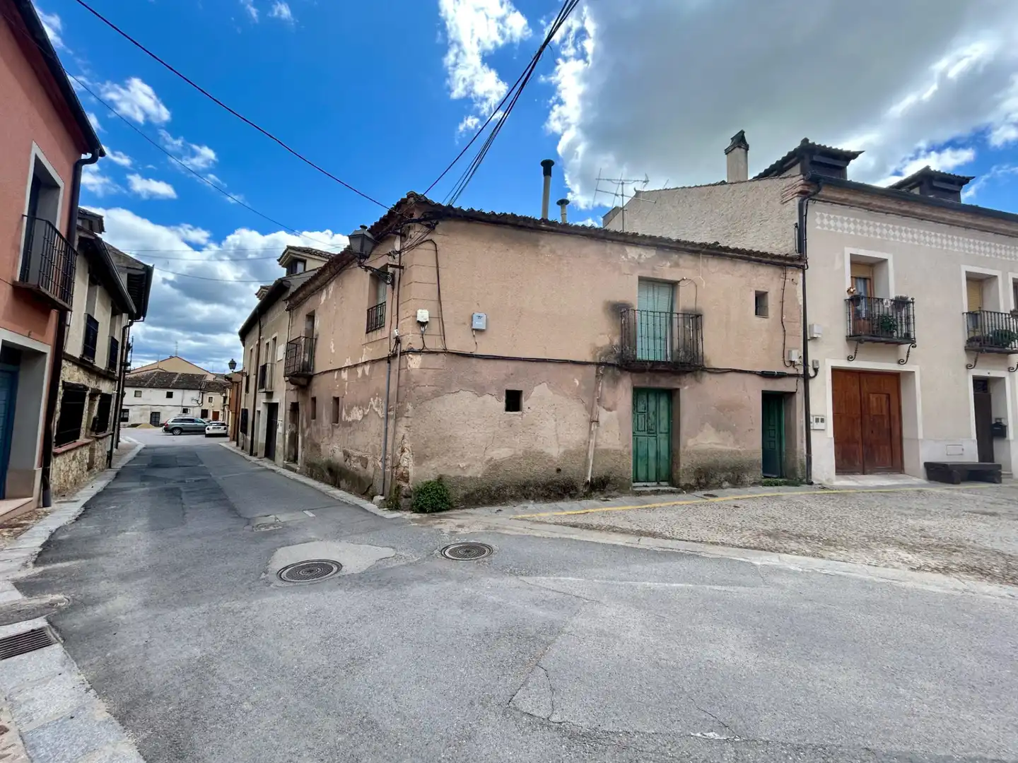 Vista exterior de Casa o chalet en venta en Segovia con Balcón