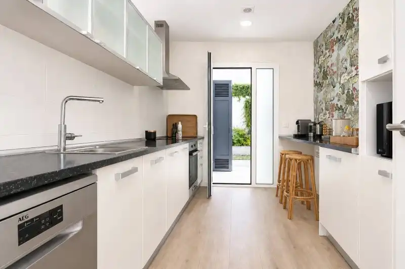 Cocina de Casa adosada en venta en Vegas de Matute con Aire acondicionado, Calefacción y Trastero