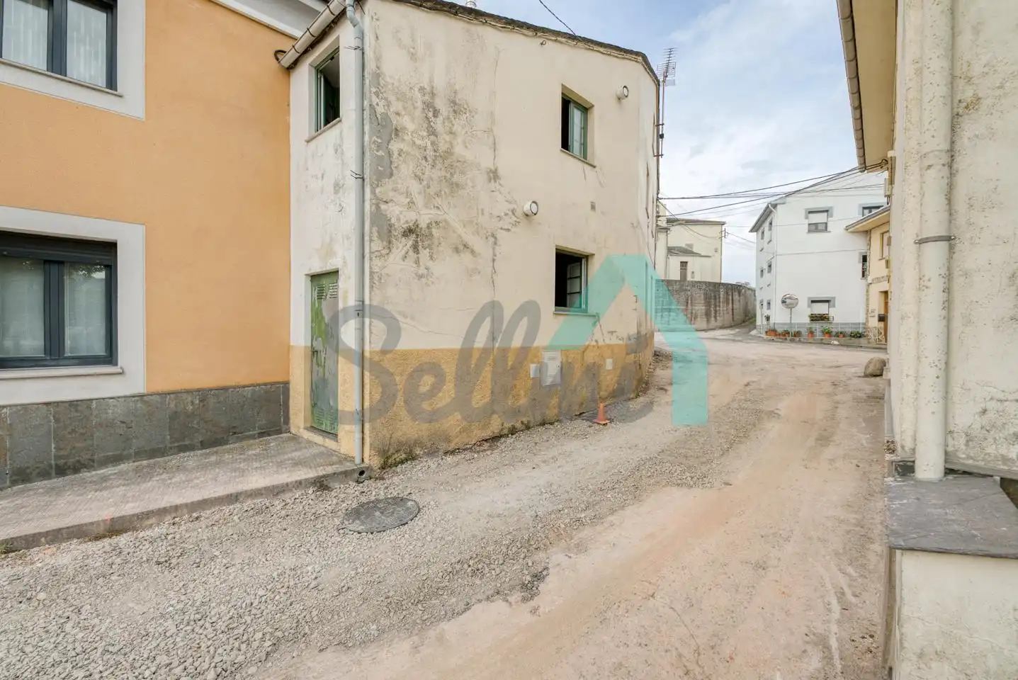 Vista exterior de Casa adosada en venta en Castropol