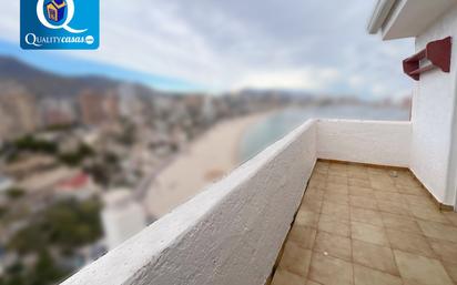 Balcony of Flat for sale in Benidorm  with Terrace and Community pool