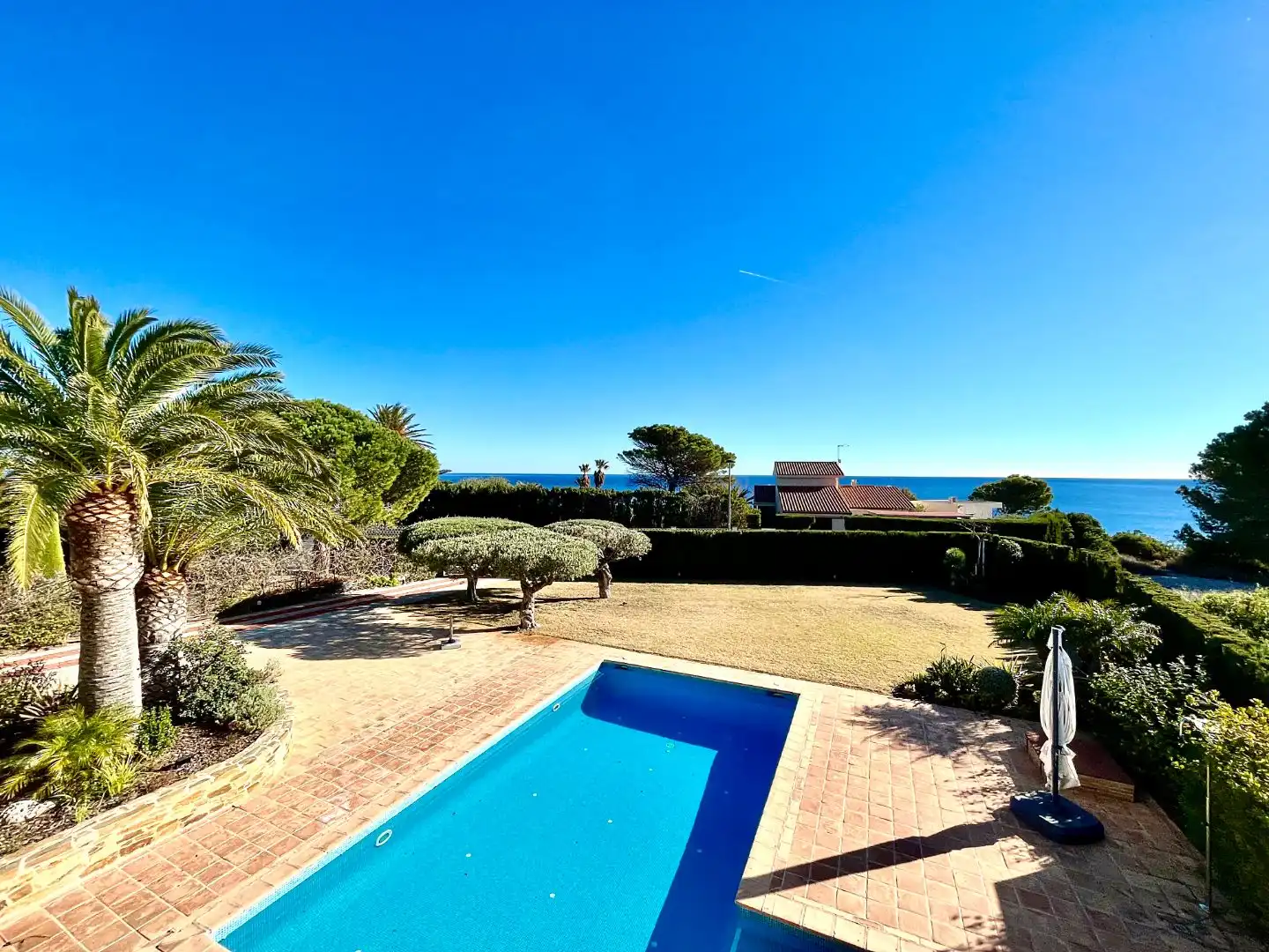 Jardín de Casa o chalet en venta en L'Ametlla de Mar  con Aire acondicionado, Terraza y Piscina