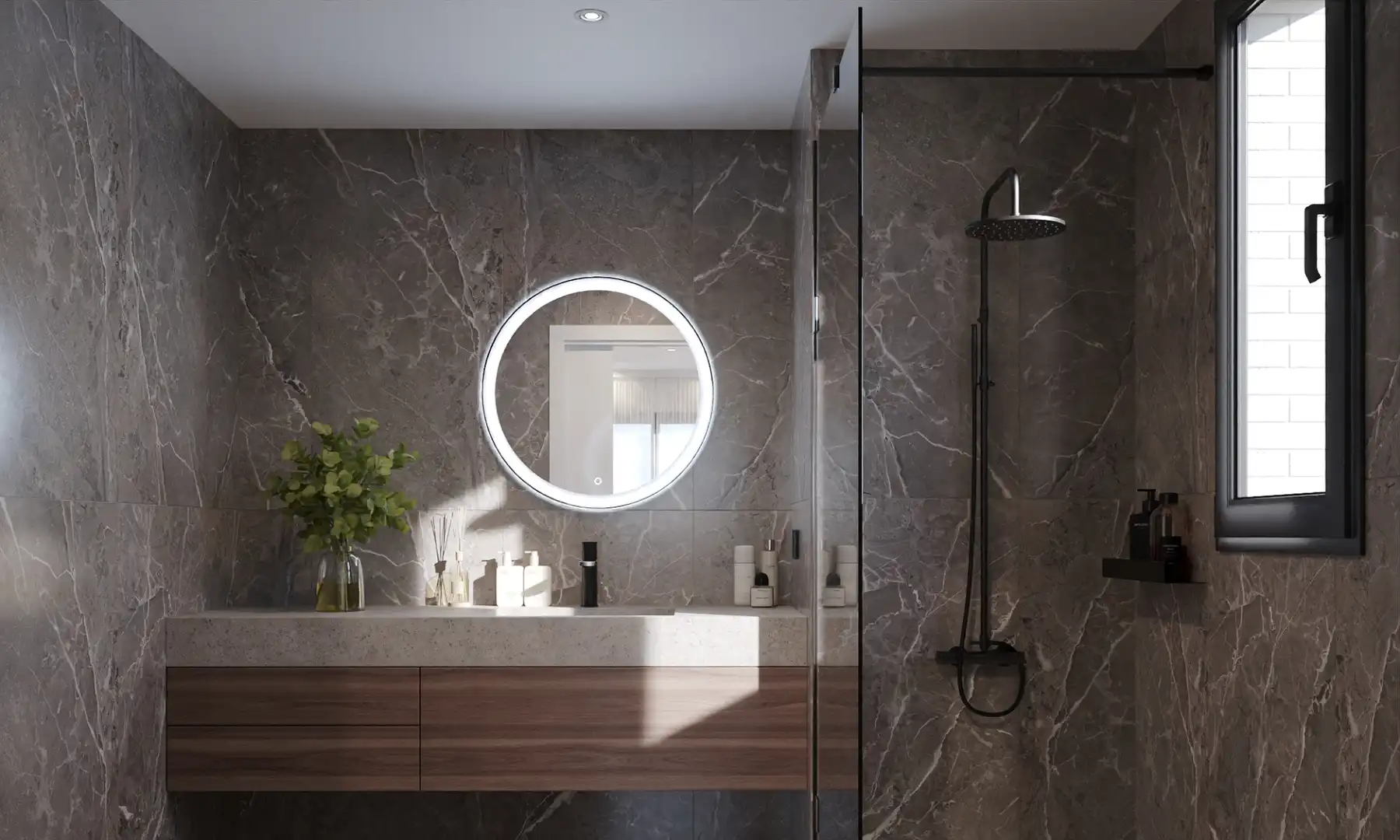 Bathroom of Attic for sale in Murcia  with Air Conditioner, Heating and Parquet flooring