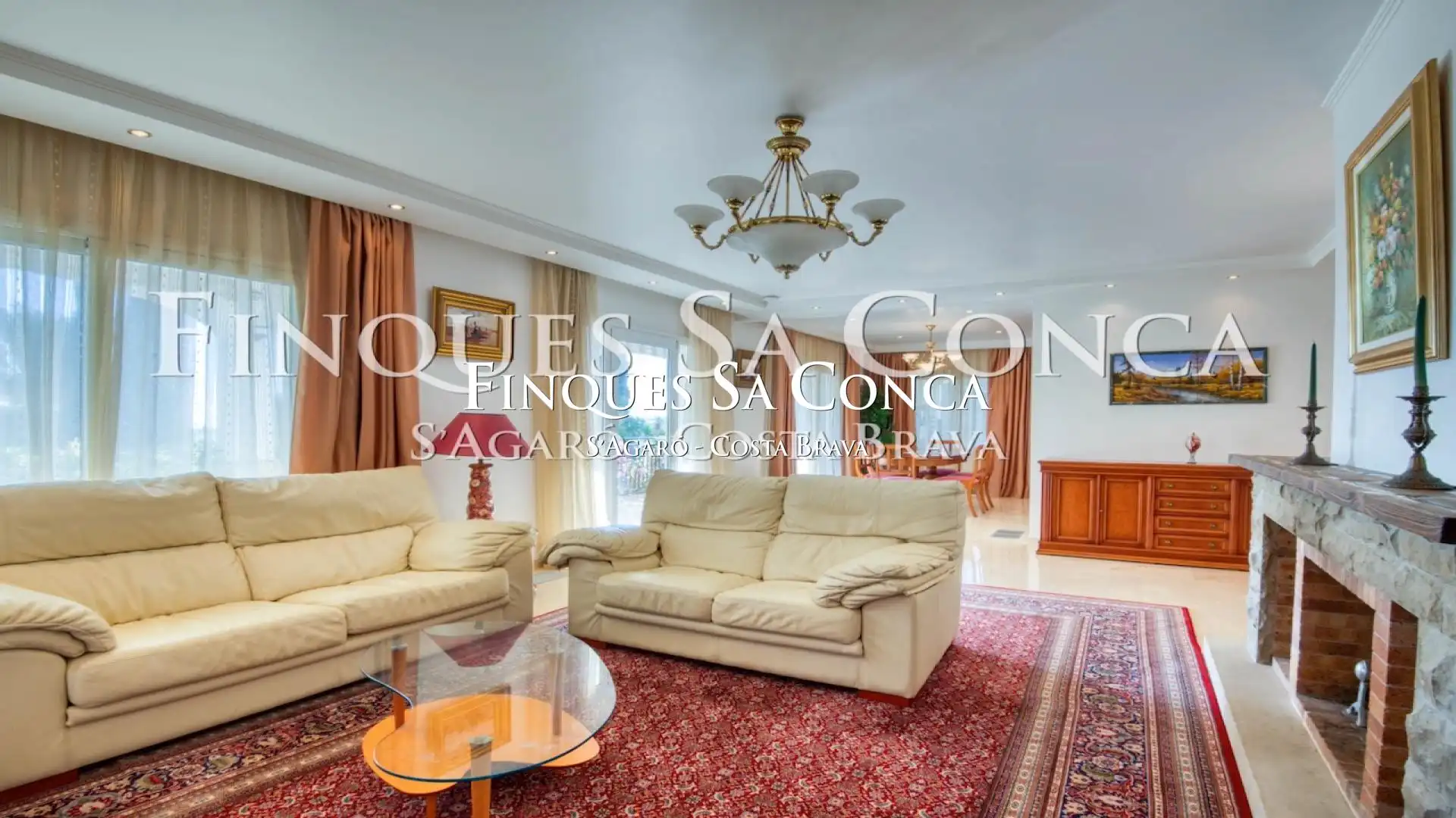 Sala de estar de Casa o chalet en venta en Sant Feliu de Guíxols con Aire acondicionado, Calefacción y Terraza