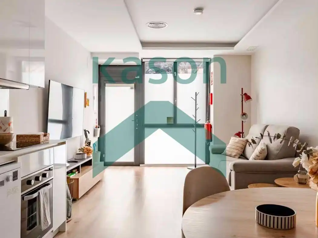 Sala de estar de Apartamento en venta en Madrid con Aire acondicionado, Calefacción y Amueblado
