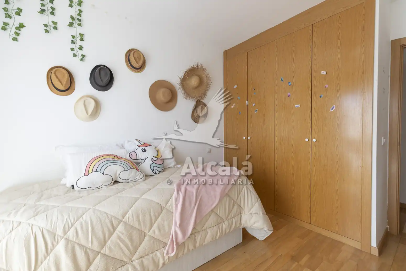Dormitori de Casa adosada en venda en Villalbilla amb Aire condicionat, Calefacció i Terrassa