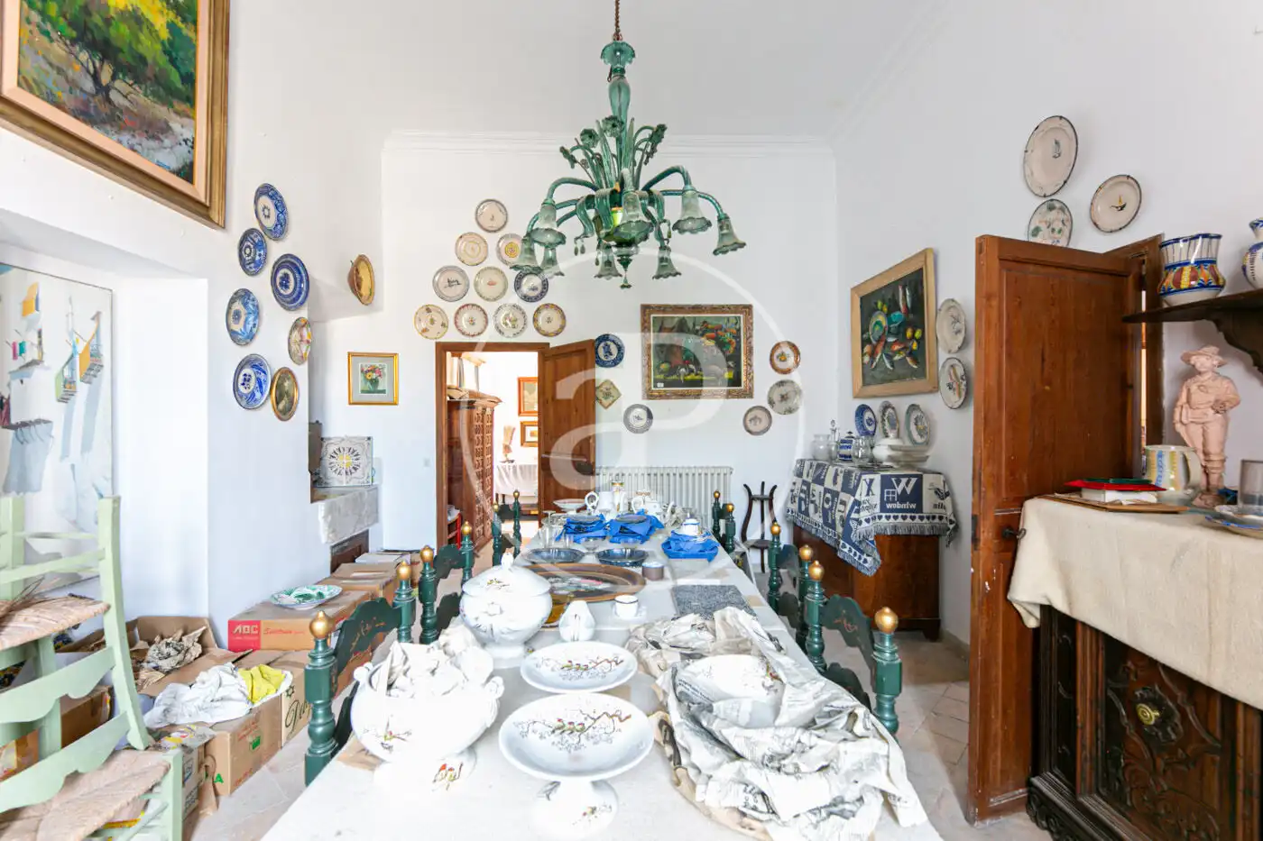 Dining room of Country homes for sale in Marratxí  with Heating, Private garden and Terrace