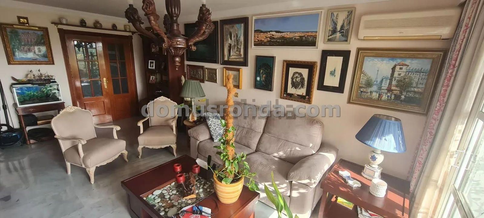Living room of Flat for sale in Málaga Capital  with Heating and Terrace
